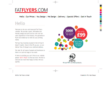 Tablet Screenshot of fatflyers.com
